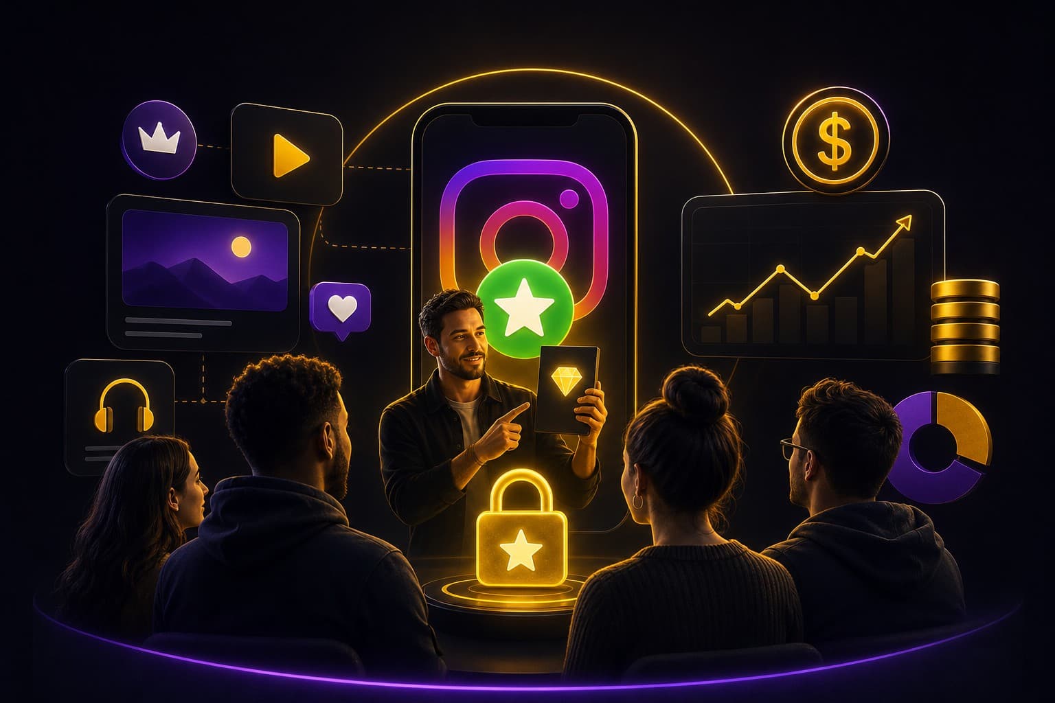 Instagram Close Friends como canal de monetização: a nova fronteira das comunidades exclusivas
